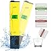 Produktbild pH Messgerät Wasser mit LCD-Display, pH Wert Meter für Pools, Monitor für Aquarium und Pool Wasser, tragbarer Tester/Messer für Aquarium