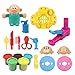 TOYANDONA Set Salone per Bambini Stilista Parrucchiere Barbiere Finta Gioca Giocattolo con Forbici Ferro Arricciacapelli Mantello da Colorare Balsamo Accessori per Lo Styling per Bambini