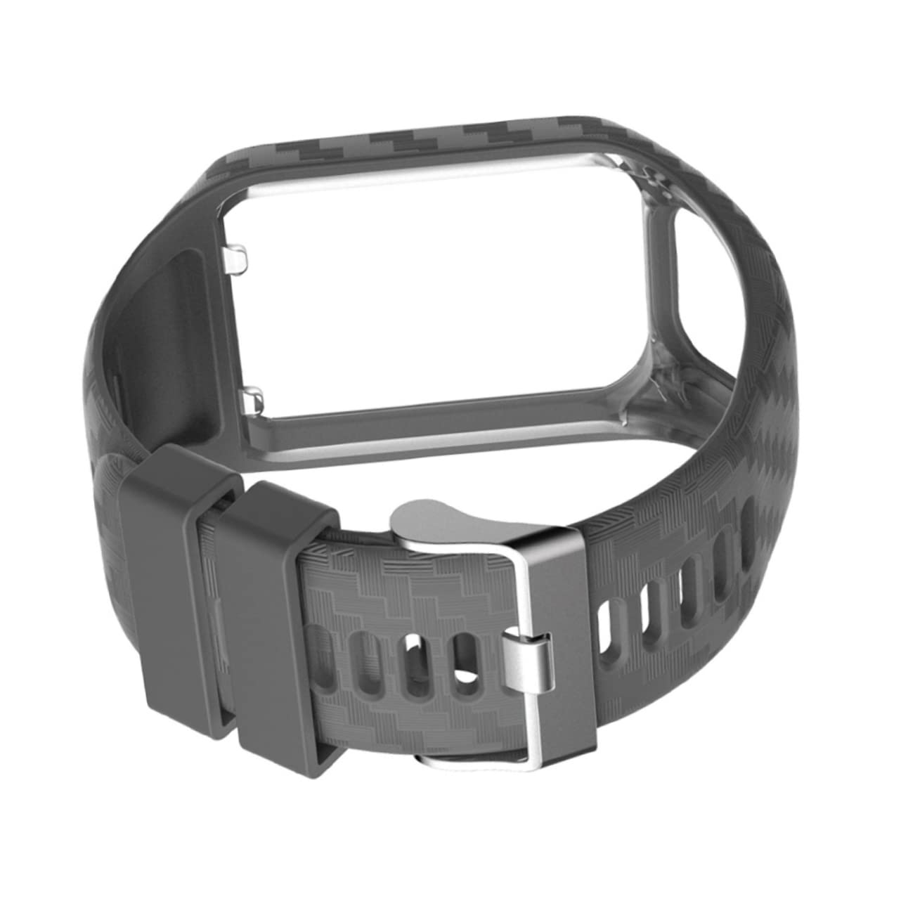 Artibetter 2pièces Bracelet De Remplacement Silicone Sculpté Pour Montre Confortable Et Facile à Installer