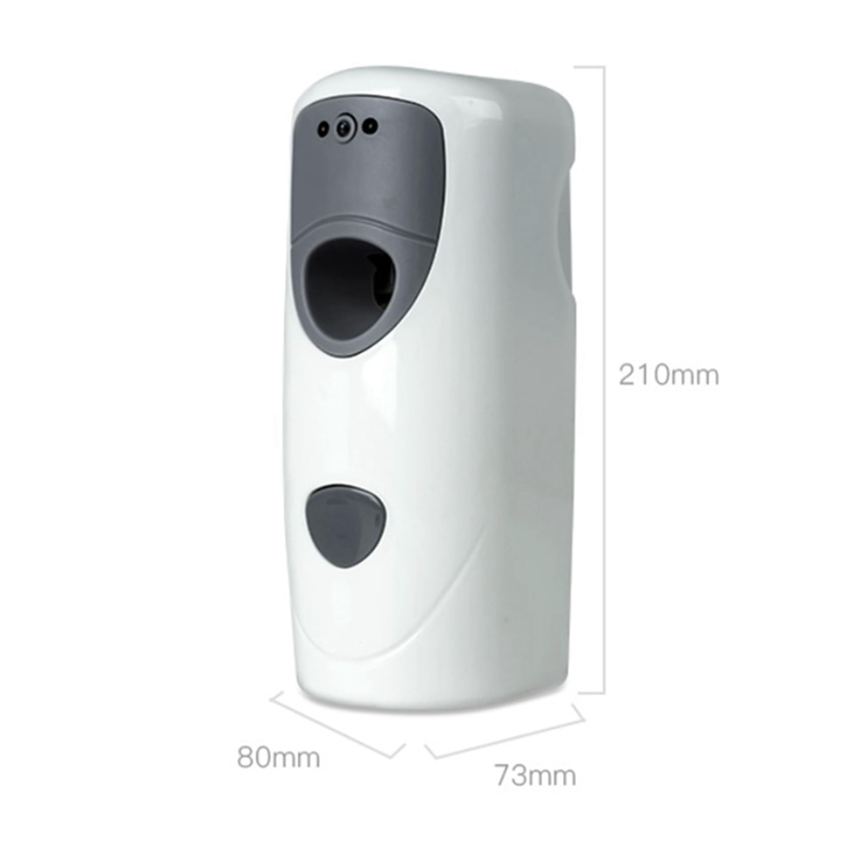 3X Dispenser Automatico di Deodorante per Ambienti Bagno Deodorante per Ambienti Un Parete, Erogatore Automatico di Profumo