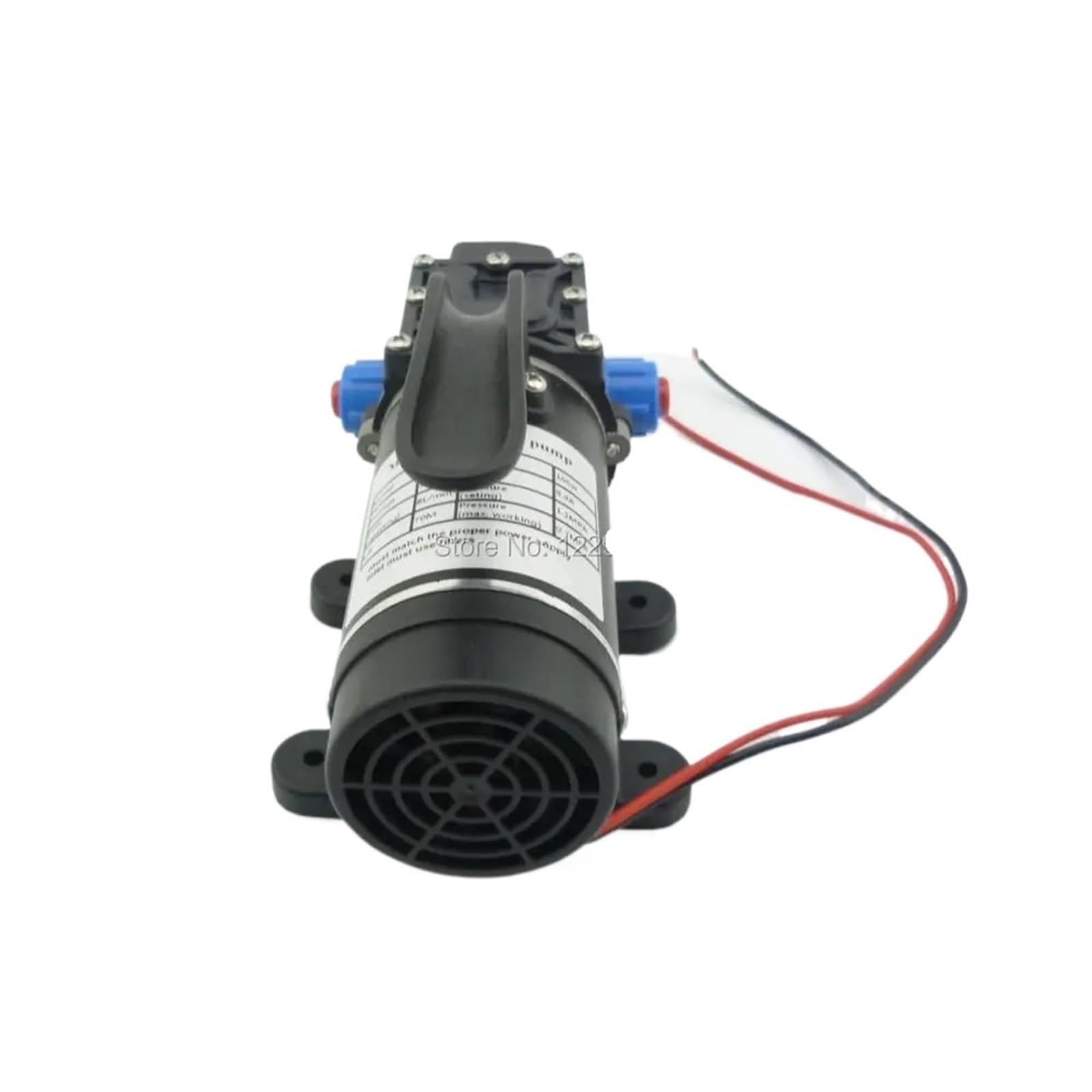 100 W 8 Lpm mała membrana wodna 12 V 24 V, automatyczny przełącznik ciśnieniowy, samozasysająca pompa natryskowa (typ zaworu zwrotnego, 24 V)