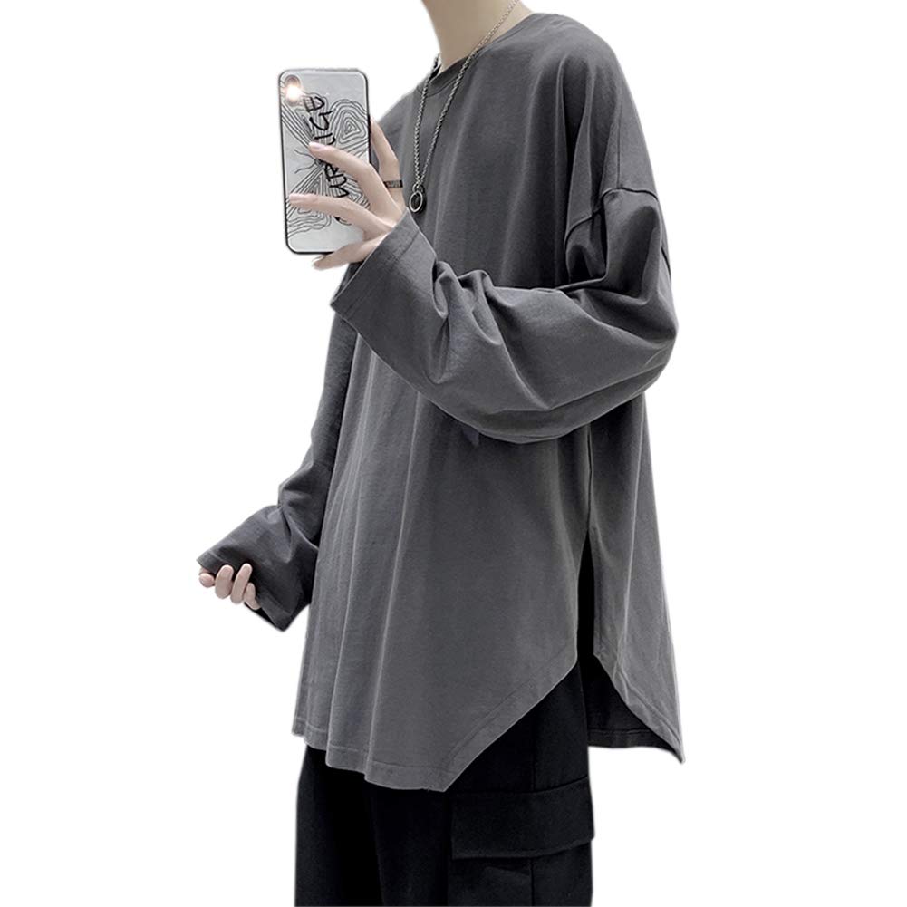 Anzn 無地長袖Tシャツ