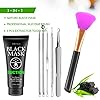 Blackhead-Remover-Mask-Valuable-3-in-1-Kit-Purifying-Peel-Off-Mask-With-5-Blackhead-Pimple-Comedone-Extractors-and-Silicone-Brush-Deep-Cleansing-Blackheads-Removal-Mask-Kit Blackhead Remover Mask Valuable 3-in-1 Kit Purifying Peel Off Mask, with 5 Blackhead & Pimple Comedone Extractors and Silicone Brush, Deep Cleansing Blackheads Removal Mask Kit