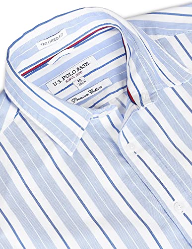 Image of U.S. POLO ASSN. Men's Cotton Slim Fit Shirt
