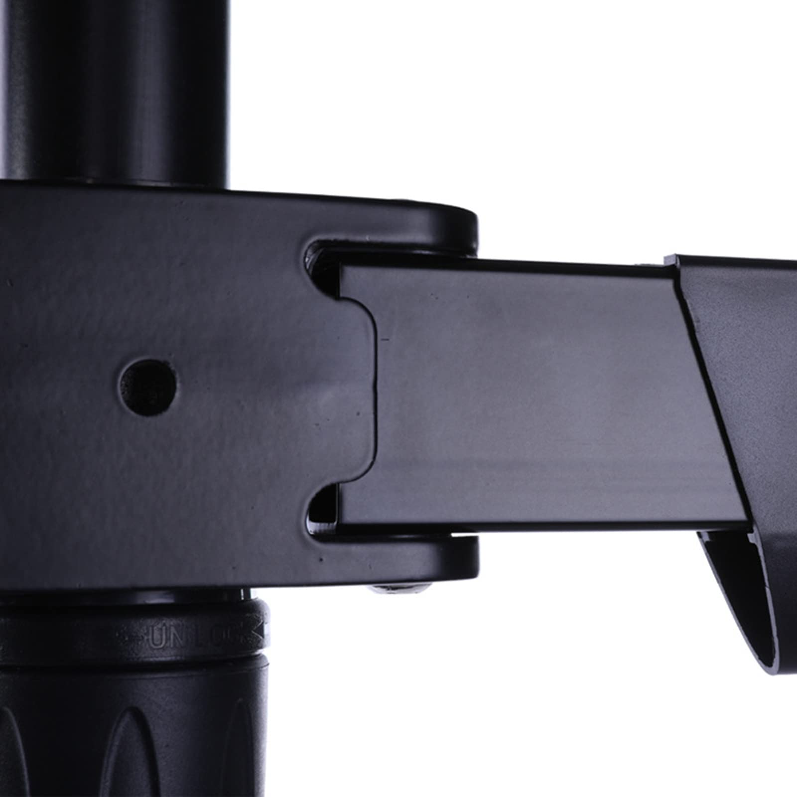 Supporto da Scrivania per 4 Monitor, Compatibile con TV da 17-32 Pollici, con Asta Ergonomica Regolabile in Altezza, Supporta Fino A 8 kg per Braccio, Dimensioni Massime 100X100 Mm.