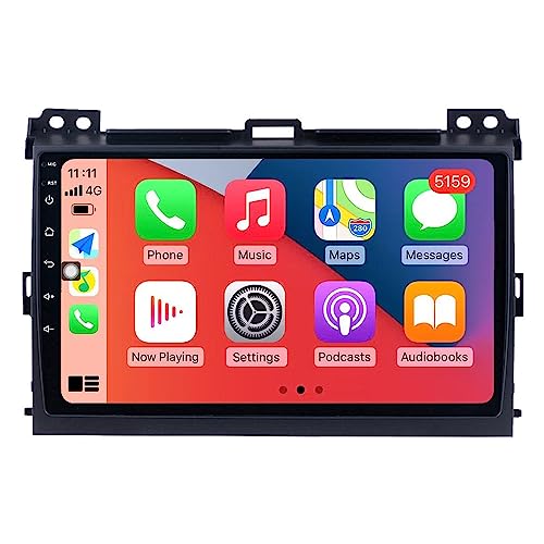 Autoradio GPS Toyota Land Cruiser Prado 120 LC120 2004-2009 Android Auto Stéréo - 2