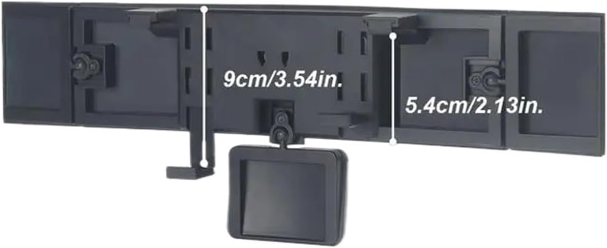 Central Rearview Mirror Car Mirrors Rear View Mirror Wide Angle Panoramic Assisting Large Vision Interior Monitor Automotive Accessories Universal