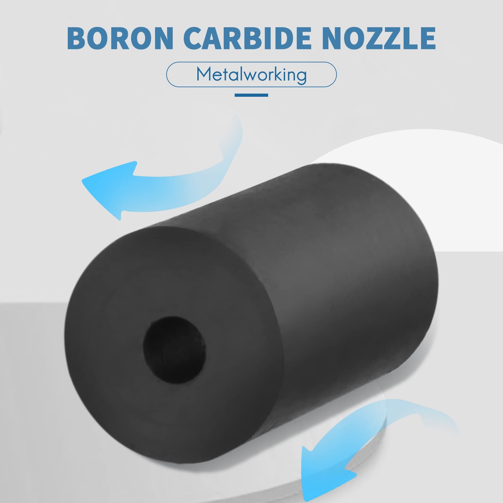 35X20X6Mm Bor Carburo Air Sabbia Fascio Ugello Sabbia Fascio Strumento Punta Sabbia Fascio di Sabbia Strumento