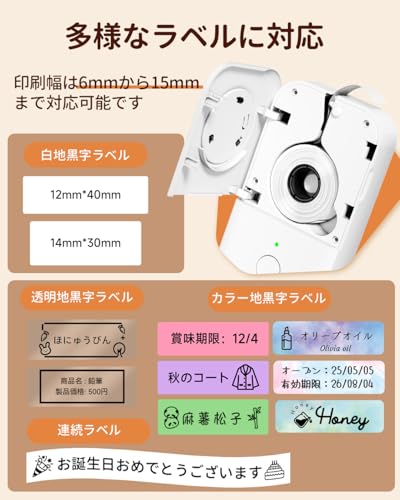 Pesuza D30 ラベルプリンター の商品画像 3