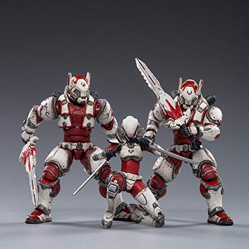 JoyToy 1/18 Action Figures 4-Inch White Flame Legion Soldier Figure PVC Military Model Collection Toys