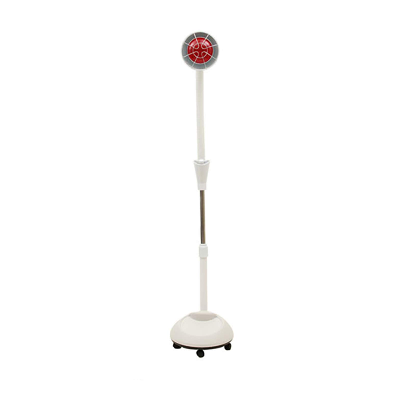 ElitziaET29326W - Lampada riscaldante a infrarossi, luce rossa, per salone di bellezza, cura della pelle e tensione muscolare, colore: bianco