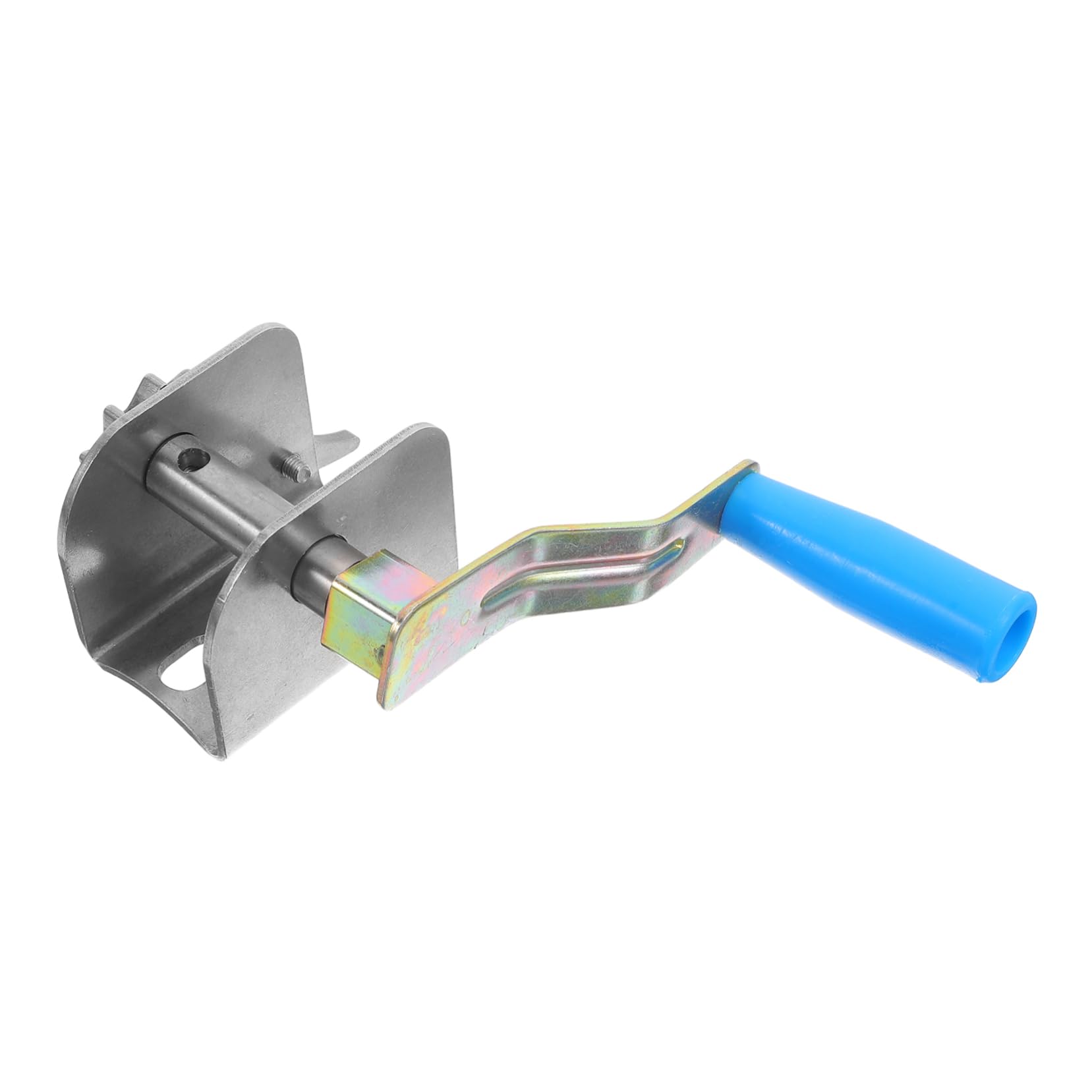 Handkurbel für Badminton und Volleyballnetze mit Schneller Montage Saitenspanner aus Eisen Tragbares Design für Outdoor Sportplätze und Training