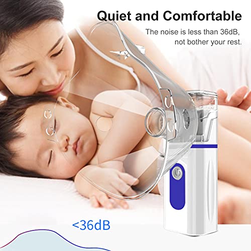 Nebulizador portátil Atomizador Vapor Inalador Malha Nebulizador Doméstico Pulverizador atomizador p