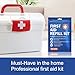 SuccorWare 90 Pieces First Aid Refill Kit - Wound Care Kit Includes Bandages for Home, Travel, Hiking - Portable Replacement Kit for First Aid Medical Supplies（1 Set）