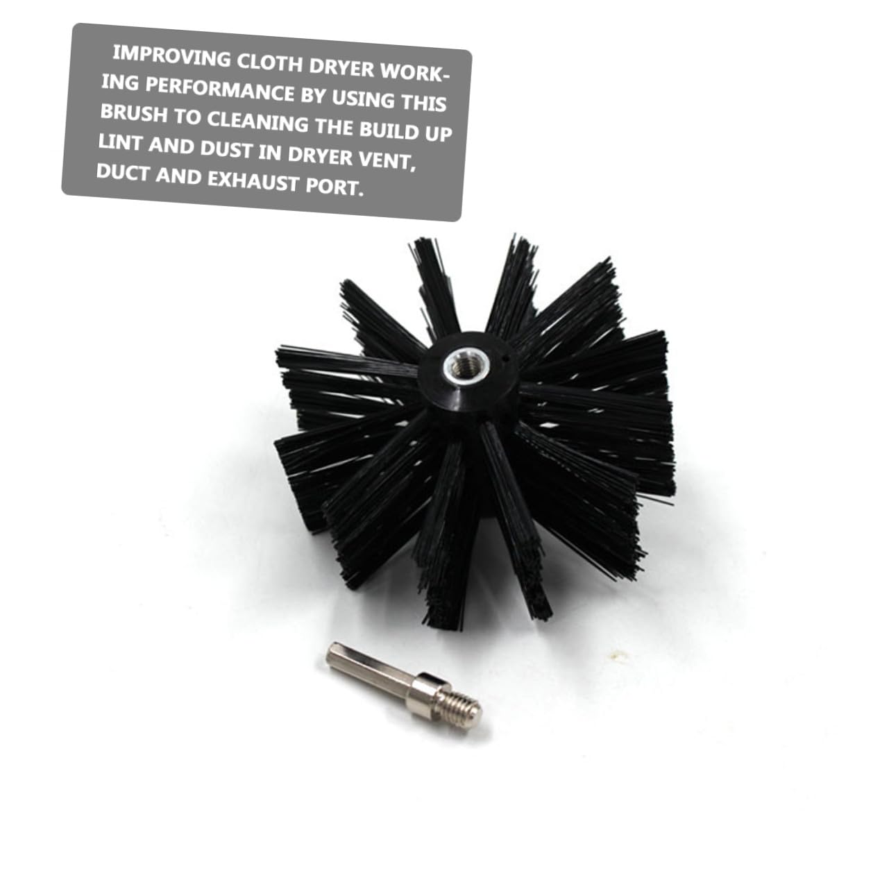 Angoily Kaminreinigungsbürste aus Nylon mit Flexiblem Stiel und Langem Holzgriff 9 Rohre für Effektive Reinigung von Lüftungskanälen und Ofenrohren