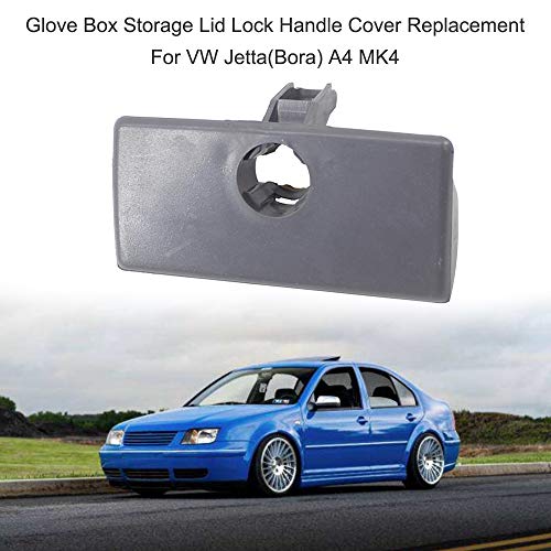 Ajcoflt Substituição da tampa do punho da fechadura da tampa de armazenamento da caixa de para Jetta