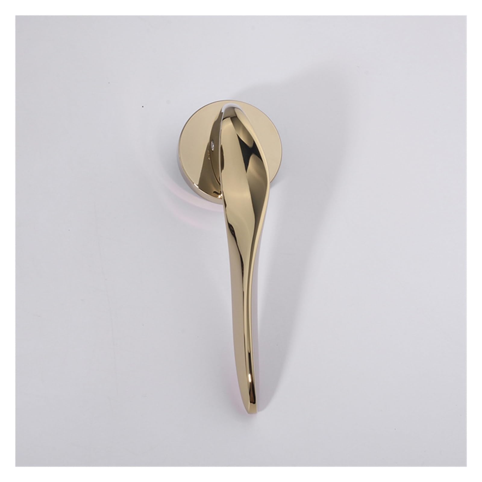 nxjaSDH Lock and Handle Sets, Zinc Alloy Indoor Bedroom Kitchen Wooden Door Handle Home Split Lock(Pvd Gold)