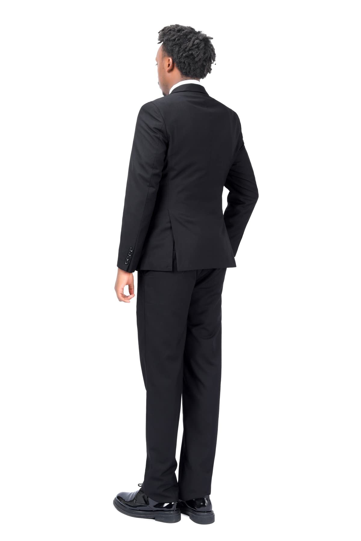 Cloudstyle Traje de Hombre Chaqueta Moderna de Esmoquin de 3 Piezas Ajustada para Negocios de Bodas