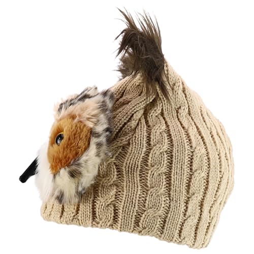 Trendy Apparel Shop Youth Size Kid's Cute Animal Design Cable Knit Beanie Hat3