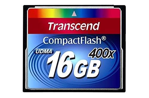 Carte Mémoire CompactFlash Transcend 16 Go UDMA 7 400x pour votre appareil photo