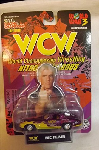 Racing Champions WCW Nitro-Street Rods Ric Flair '63 Corvette World War 3 Series