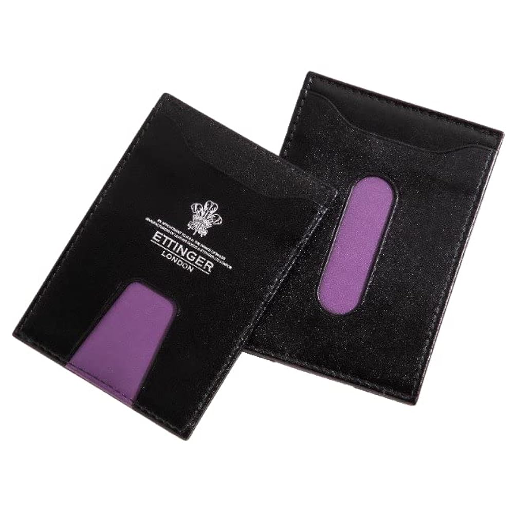 ETTINGER ケース 黒 ブラック /ターコイズブルー ETTINGER ケース 黒