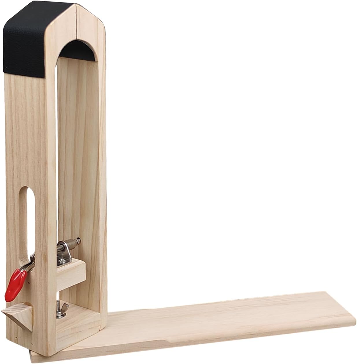 Leather Stitching Pony, 360° Rotation Wood Sewing Pony Horse Clamp for DIY Hand Leathercraft Sewing