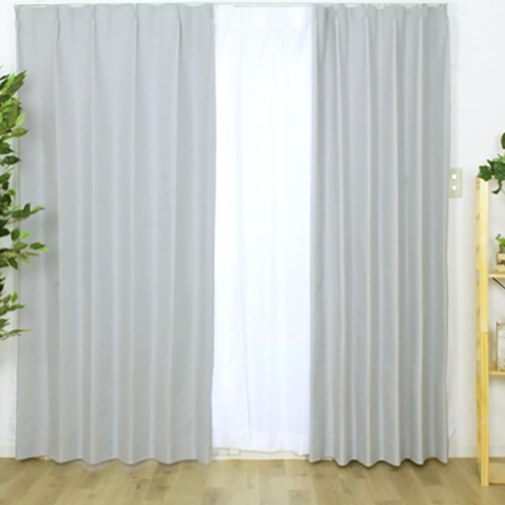 4枚入り ドレープカーテン レース 遮光 カーテン セット 両開き サイズ 柄 4枚入り ドレープカーテン レース 遮光 カーテン セット 両開き サイズ 柄