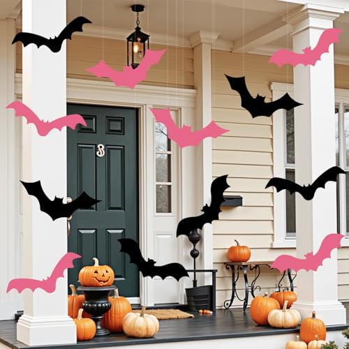 Halloween Decorations Clearance - Pink Halloween Decor - 12 PCS...