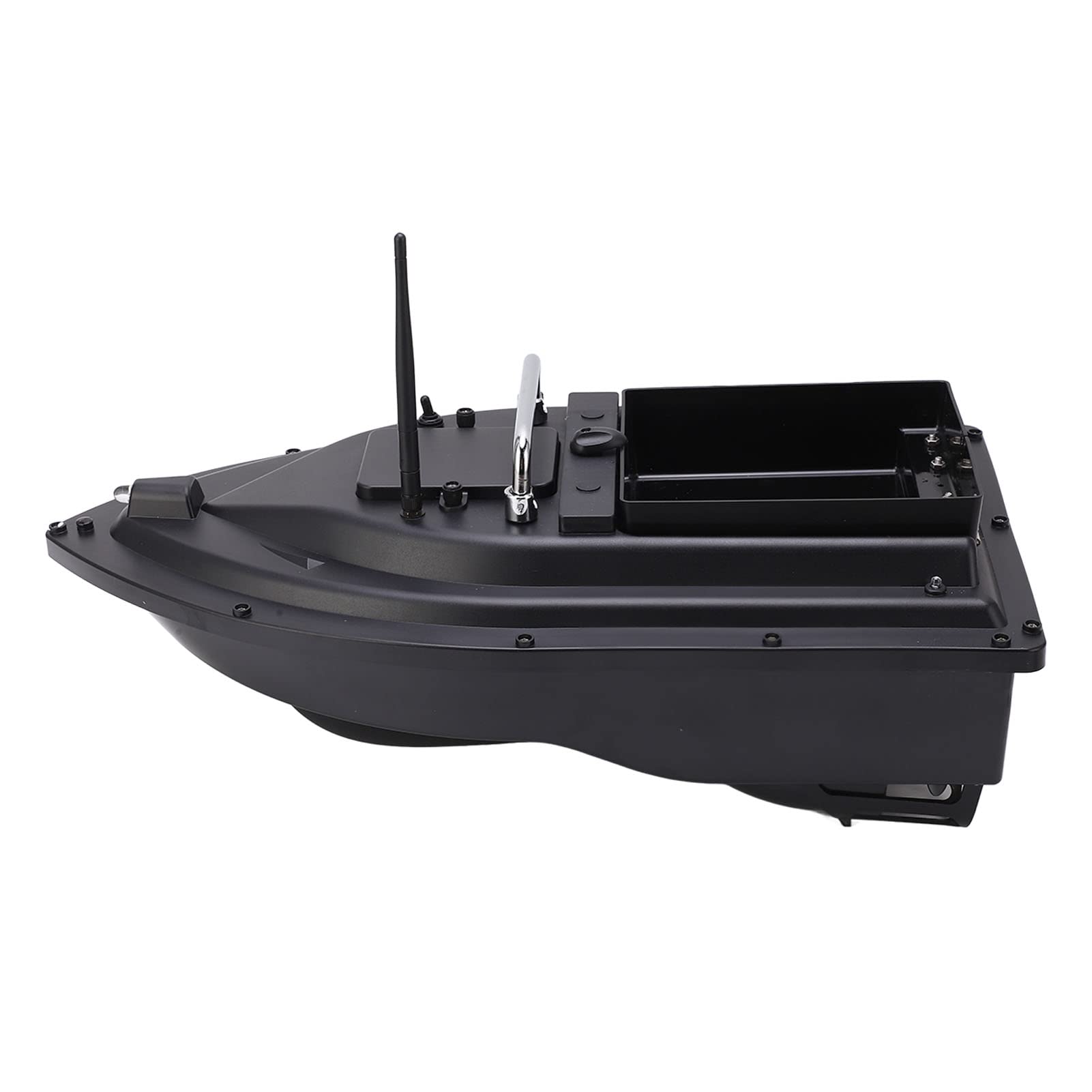 Bait Boat, Rc Fishing Boat Intelligent 2.4Ghzs One Hand Remote Control 2Kg Load Bearing Black Rc Fishing Bait Boat Us Plug 100 to 240V Other Fishing Tools and Accessories