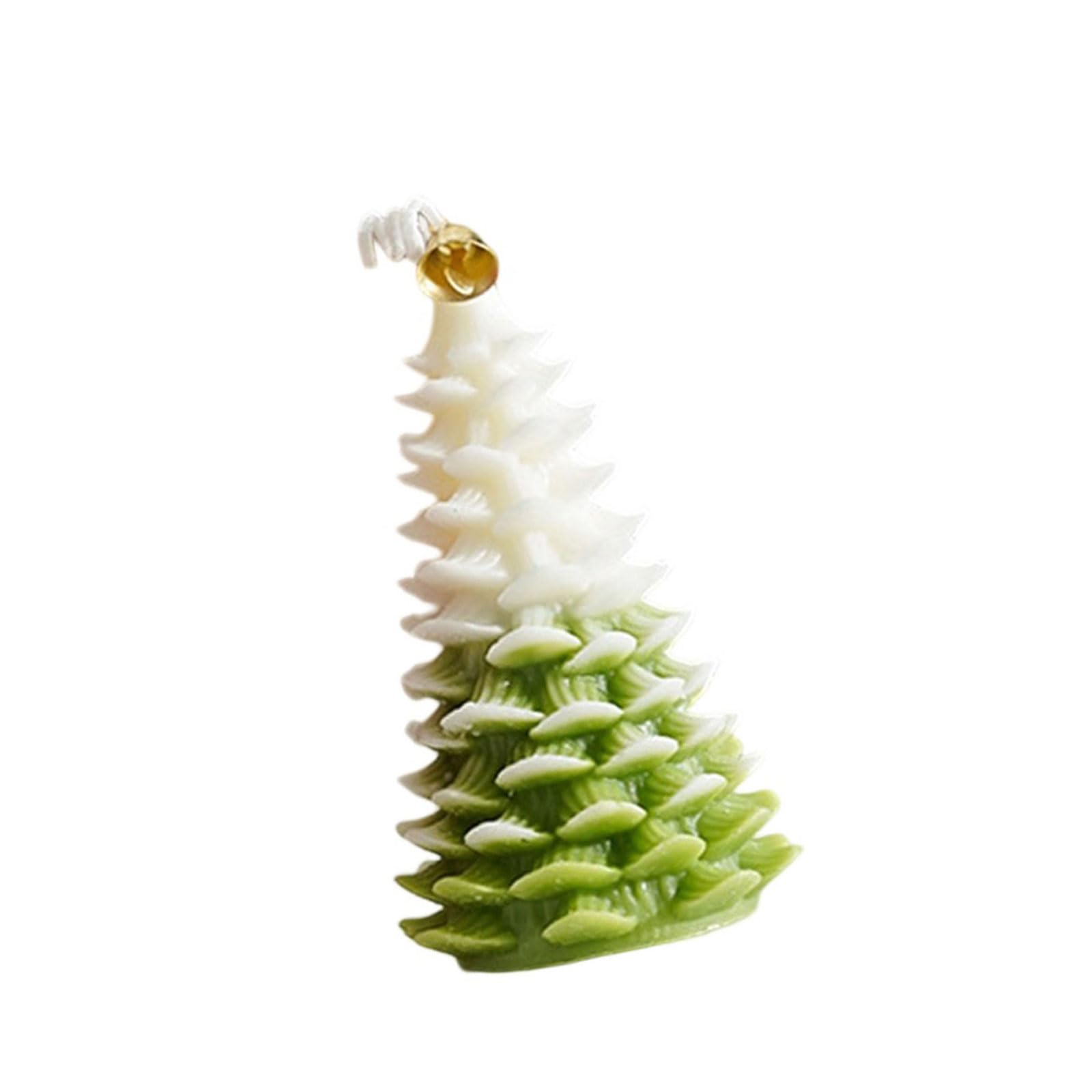 Tfaoys D Christmas Tree Soy-Paraffin Blen Holiday Home Festive Natural Wax Christmas Tree Scente Holiday Soy Wax Festive Home Ecor