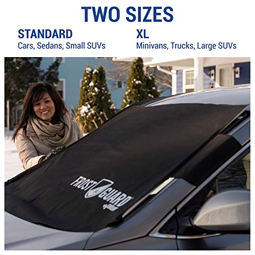 image for FrostGuard Plus Winter Windshield + Mirror Covers - Weather Resistant 