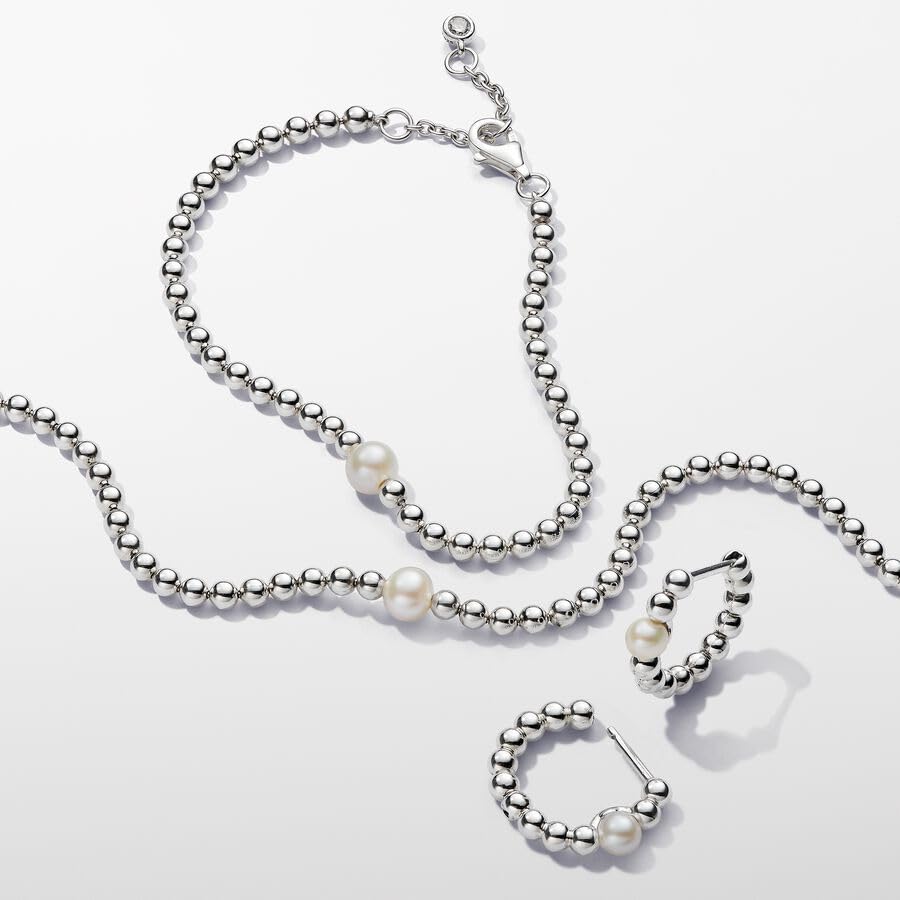 Pulsera Pandora de perlas para lucir un estilo sofisticado en tu día a día 4