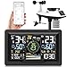 Produktbild jely Wlan Wetterstation mit APP Wifi Wetterstation Funk mit Außensensor Thermometer Hygrometer Ausen Funkwetterstation mit Windmesser, Regenmesser, Temperatur, Luftfeuchtigkeit, Luftdruck, UV-Index