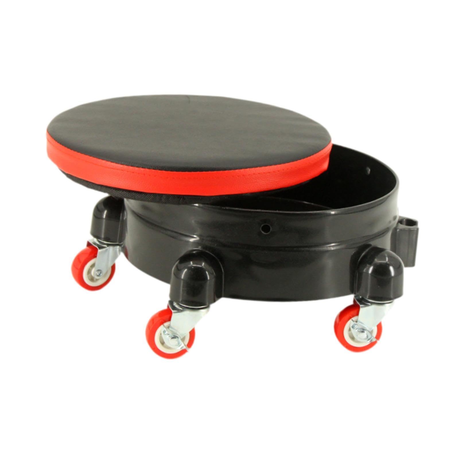 Carrello per Autolavaggio, Porta Secchio Professionale, Facile Da Spostare, per La Pulizia Della Carrozzeria.