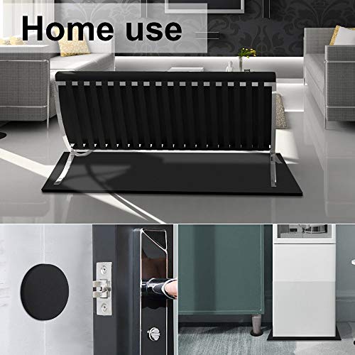 Foam Insulation Neoprene Sheets with Adhesive,Multi-Function Soundproof Large Marine Closed Cell Neoprene Rubber Roll (W：12 Inch T:1/16 Inch L:59 Inch,Black) - Thumbnail 7