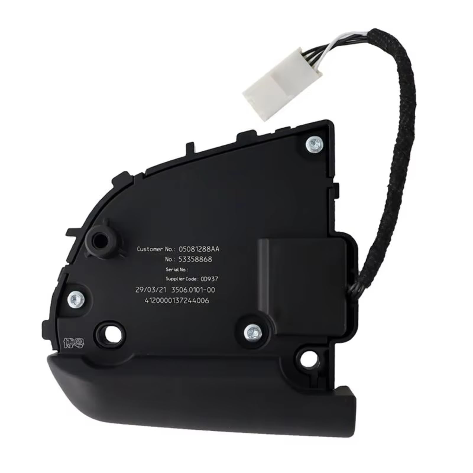 Compatible Con Dodge Para Challenger 2016-2018 Volante De Automóvil Control De Crucero Botón De Interruptor Volumen Audio Inalámbrico OEM 05081288AA Botón Volante Del Coche