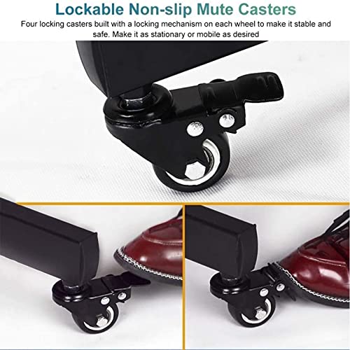 Soporte móvil para TV de piso, ajustable para 32-75 pulgadas miniatura 7
