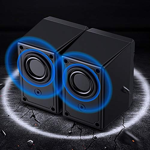 Audio Del Computer, Piccoli Altoparlanti Da Scrivania, Mini Altoparlanti Cavo USB, Altoparlanti Desktop Da Ufficio (Color : B)