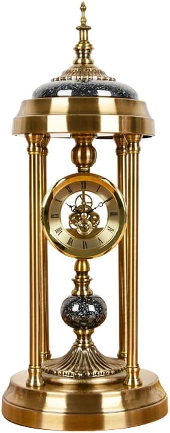 Living Room Table Clock Desktop Clocks Living Room Display Clock Desktop Clock Home Wine Cabinet Table (Color : A, Size : 2050cm)
