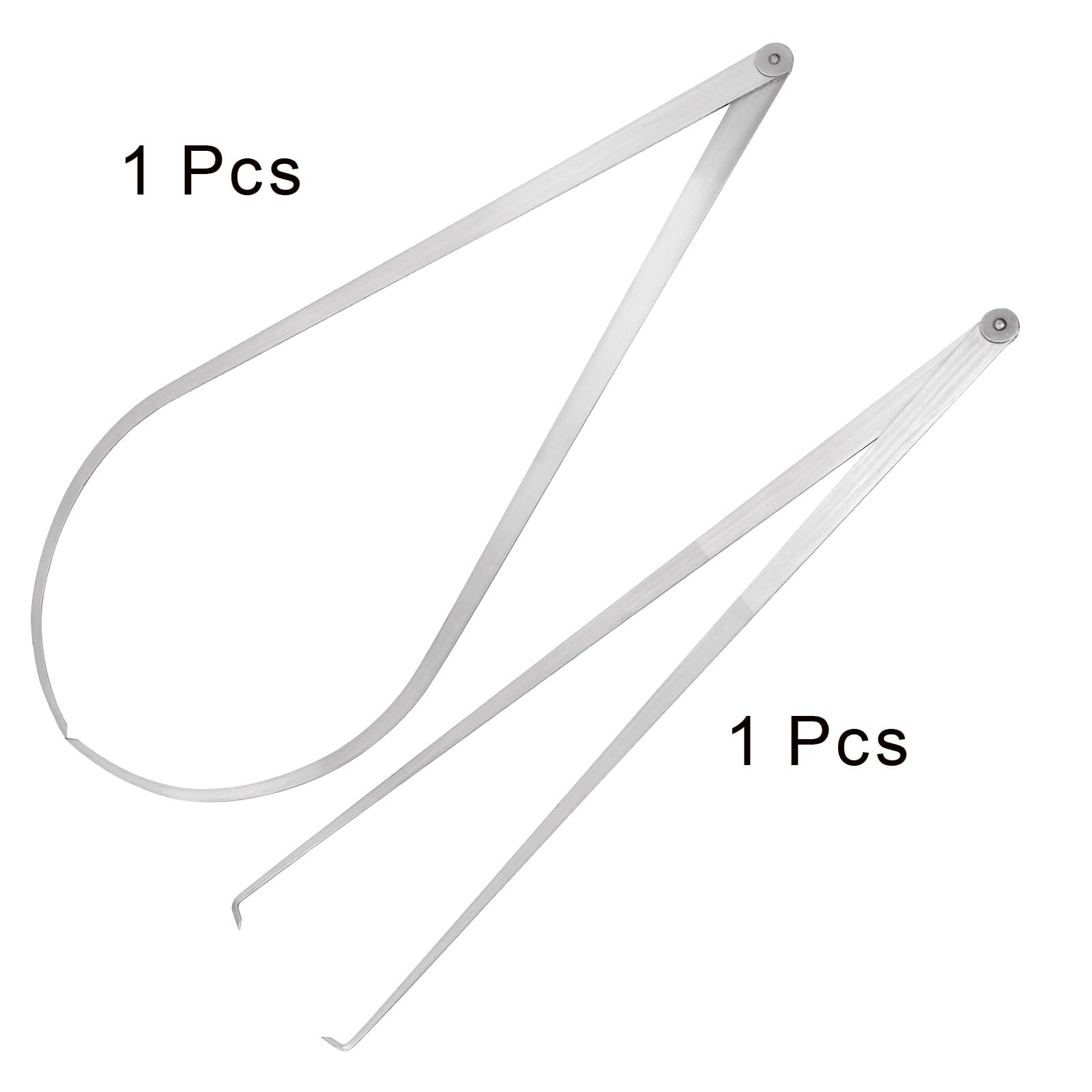 QUARKZMAN Set Di Calibro Fisso Interno Esterno 800mm 32 Pollici Acciaio Inossidabile 410 Giunto A Frizione Fissa Per Misurazioni Esterne E Interne