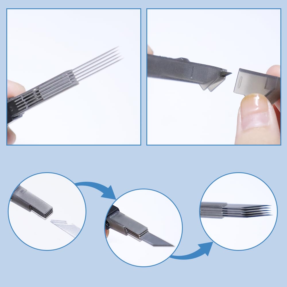 Model Tools, Masking Tape Parallel Cutting Knife Set, Model Masking Tape Cutting Knife Machine with Mat Board, Knife Pen - Image 3