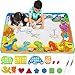 Produktbild FREE TO FLY Wasser Zeichnen Matte,Wasser Doodle Matte Zaubertafeln Reißbrett mit Wasserstift,Malmatte Spielzeug Kindergeschenk für 3 4 5 6 Jahre alt