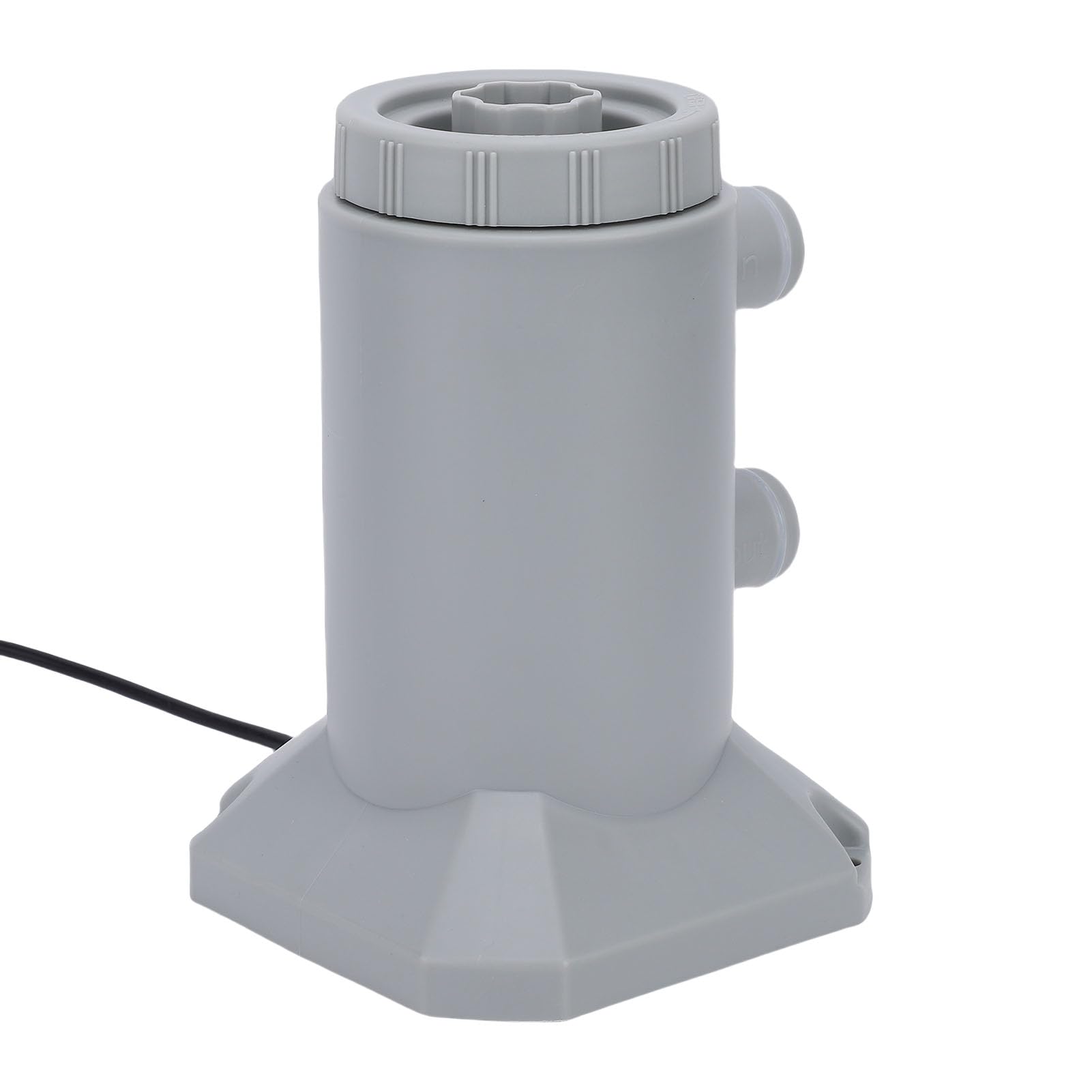 Pompa Filtro per Piscina Pompa Filtro a Cartuccia con Portata Efficiente a Basso Rumore da 250 L/h per Migliorare la Circolazione, Adatta per Piscina, Materiale ABS (Spina UE 230 V)