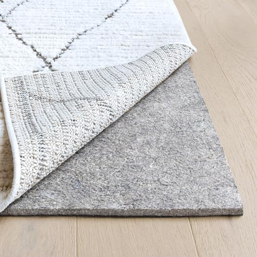 RUGPADUSA - Classic Non-Slip Supreme - 9'x12' - 1/2" Thick - Felt & Rubber - Dual Surface Non-Slip Rug Pad - Cushioning Felt for Extra Comfort - Safe for All Floors and Finishes