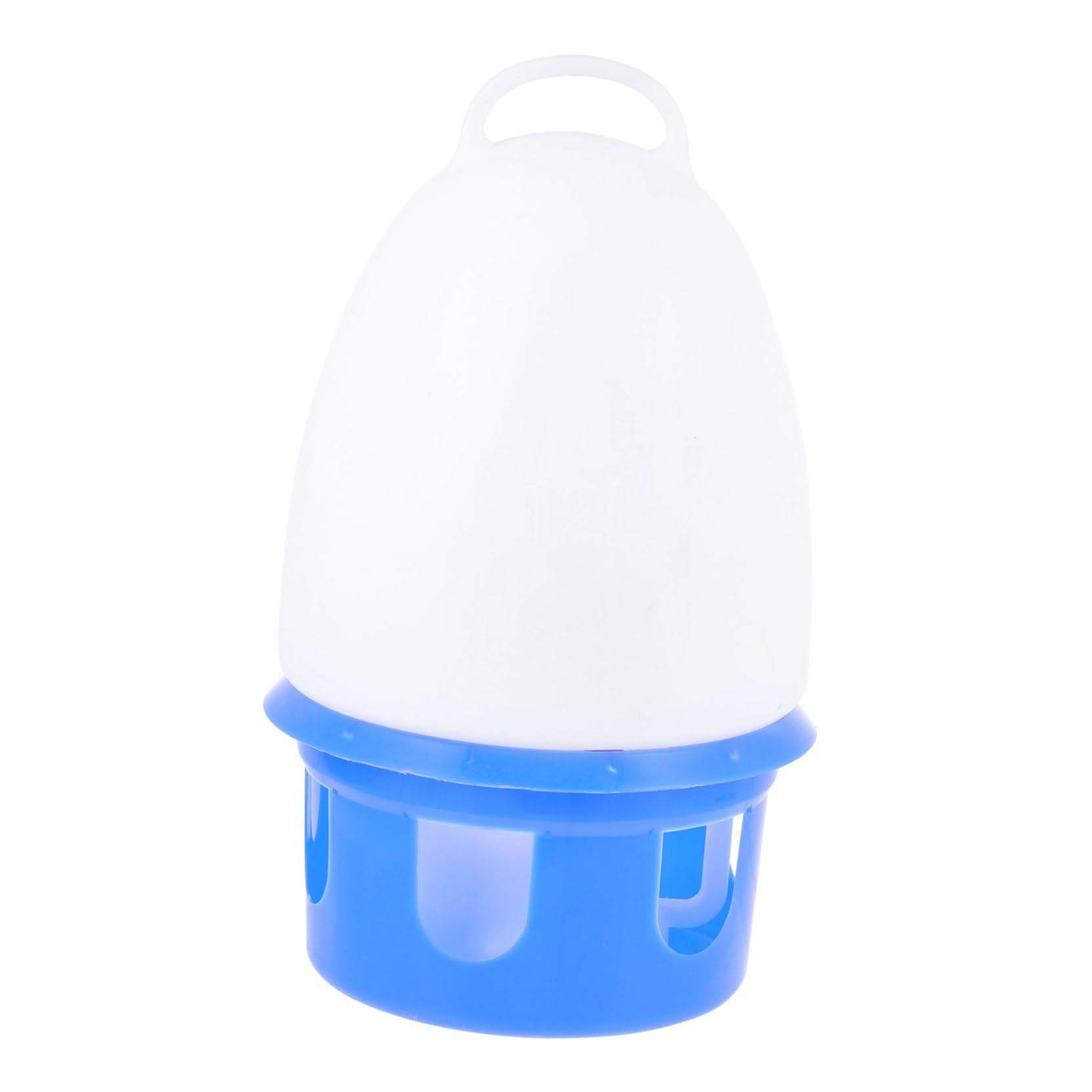 Abreuvoir pour Pigeons en PVC, Bleu, Portable, avec Échelle