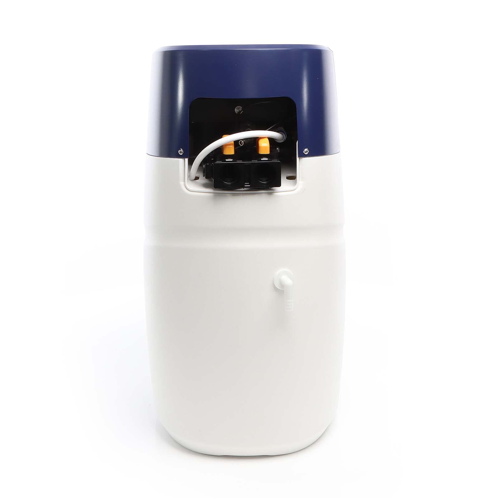 Naturewater NW-SOFT-V1 Adoucisseur d'eau – 328 x 450 x 651 mm – 1000 l/h – 1-1,5 bars – avec Réservoir de résine de 12,5 L – Échangeur Ions, Détartrant d’Eau Dure