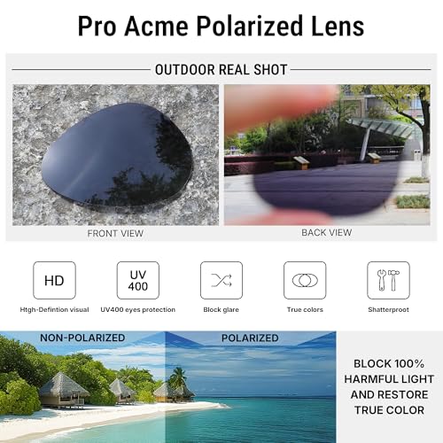 Image of Pro Acme Aviator Sunglasses for Men Women Classic Polarized UV400 Protection