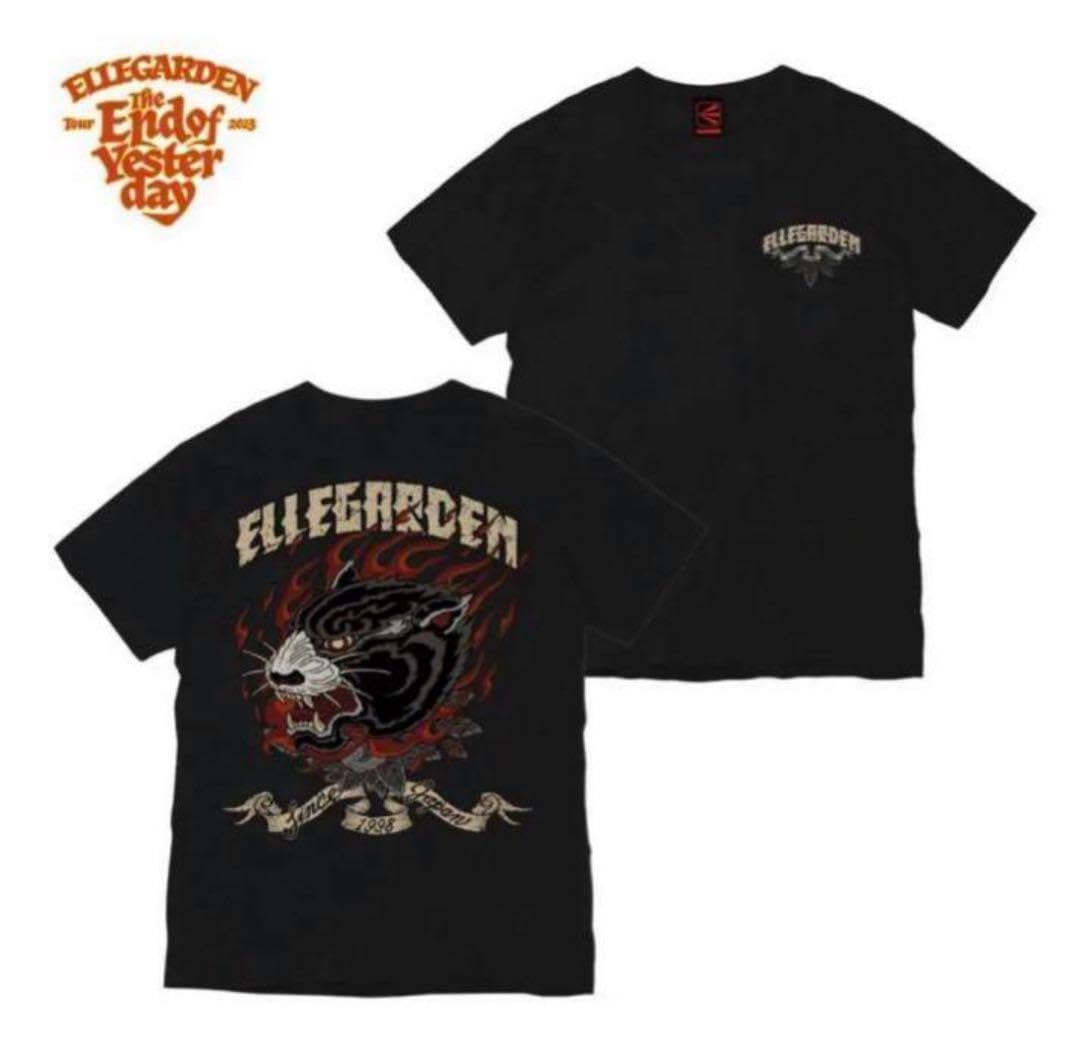 希少！ELLEGARDEN パンサー 黒豹 Tシャツ ホワイト XL 未開封品