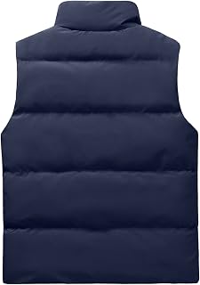 Men Winter Gilet Vest for Mens and Womens Fleece Lined Bodywarmer Gilet Outerwear Outdoor Photography Vest with Multi Pockets Windproof Gilet Jacket with Pockets Lightweight Gilet
